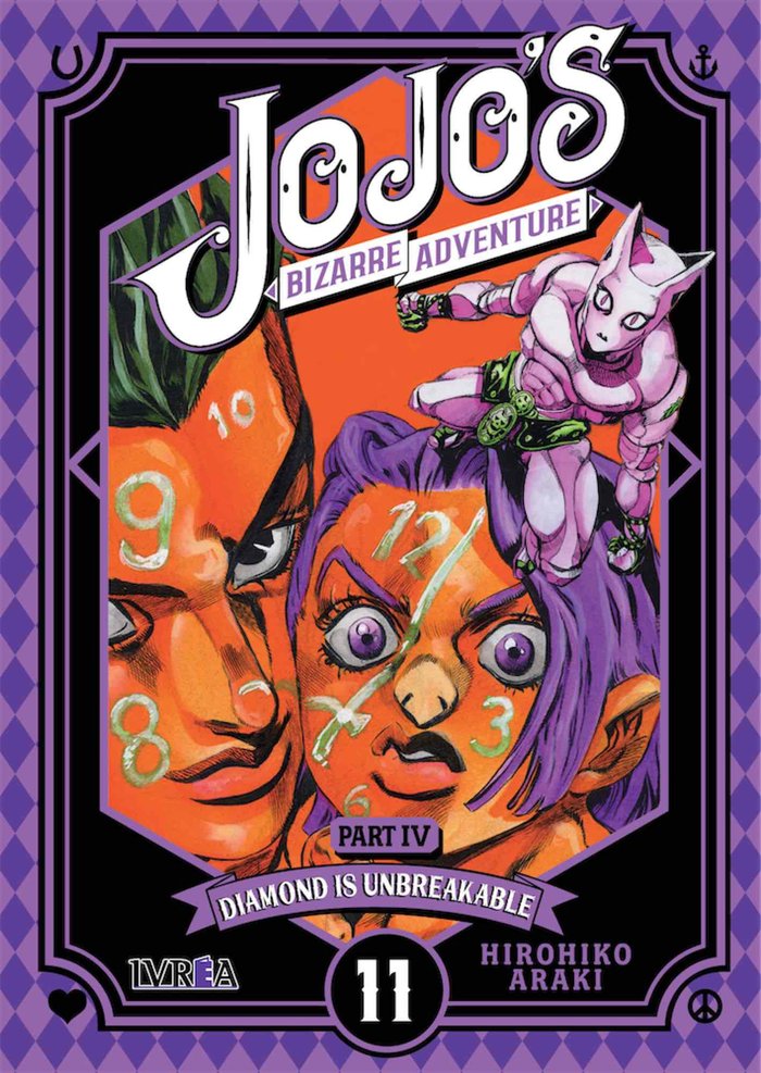 JOJO´S BIZARRE ADVENTURE PART IV DIAMOND IS UMBREAKABLE, de HIROIKO ARAKI | portada del libro