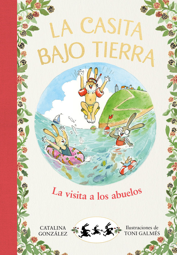 La visita a los abuelos (La casita bajo tierra 4), de Gónzalez Vilar, Catalina | portada del libro