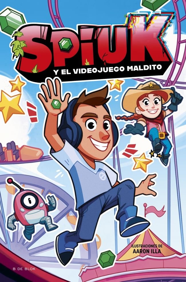 SPIUK Y EL VIDEOJUEGO MALDITO, de SPIUK MANUEL FERNANDEZ ASUA | portada del libro
