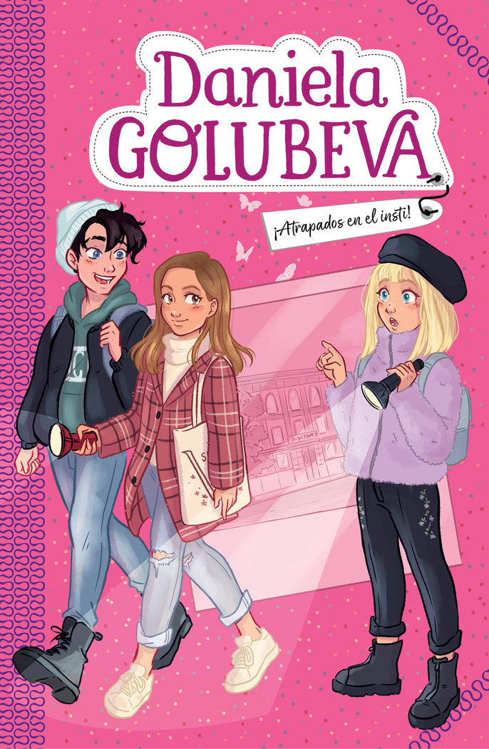 ¡Atrapados en el insti! (Daniela Golubeva 4), de Golubeva, Daniela | portada del libro
