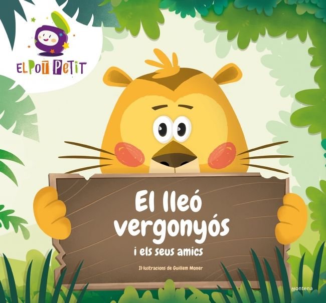 El lleó vergonyós i els seus amics, de El Pot Petit, | portada del libro
