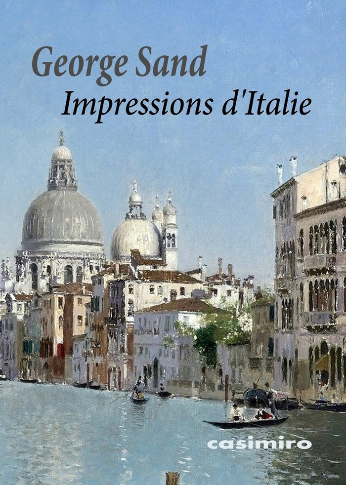 IMPRESSIONS DITALIE, de SAND | portada del libro