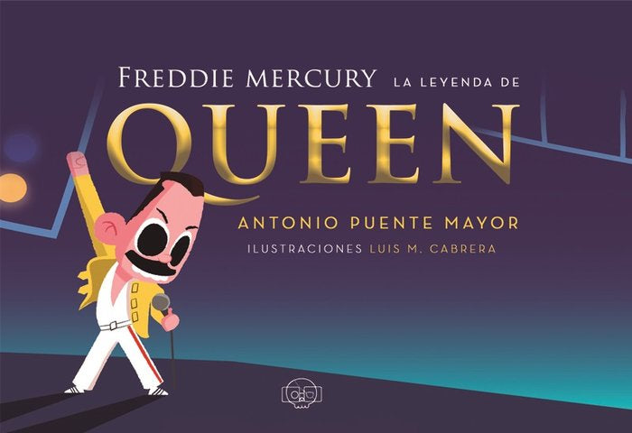 Freddie Mercury. La leyenda de Queen, de Puente Mayor | portada del libro