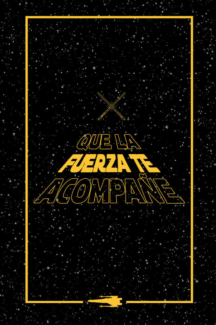 Star Wars - Que la Fuerza te acompañe (Notebook), de Media, Gunis | portada del libro