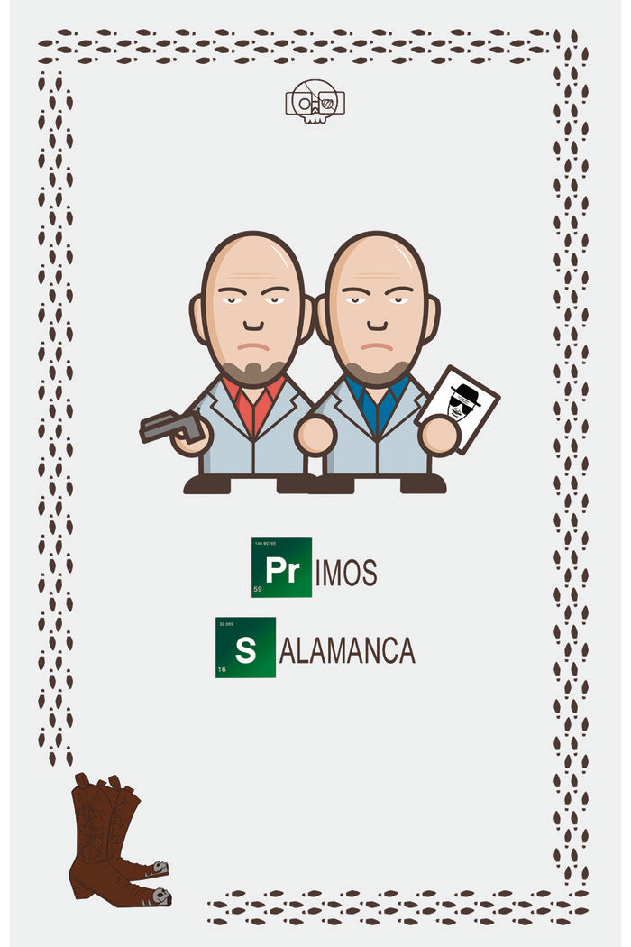 Breaking Bad - Los Primos Salamanca (Notebook), de Media, Gunis | portada del libro