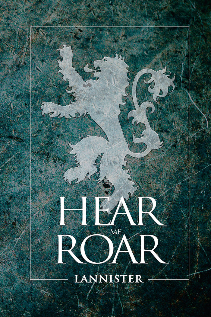 Game of Thrones - Hear me Roar (Notebook), de Media, Gunis | portada del libro