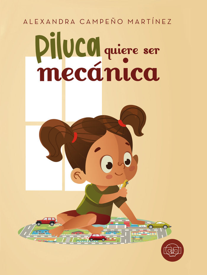 Piluca quiere ser mecánica, de Campeño Martínez | portada del libro