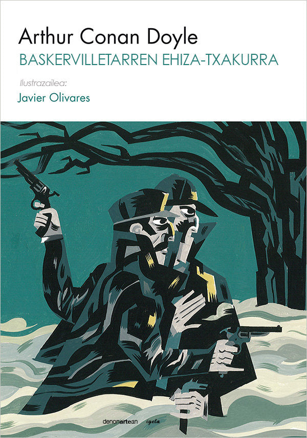 Baskervilletarren ehiza-txakurra, de Conan Doyle | portada del libro