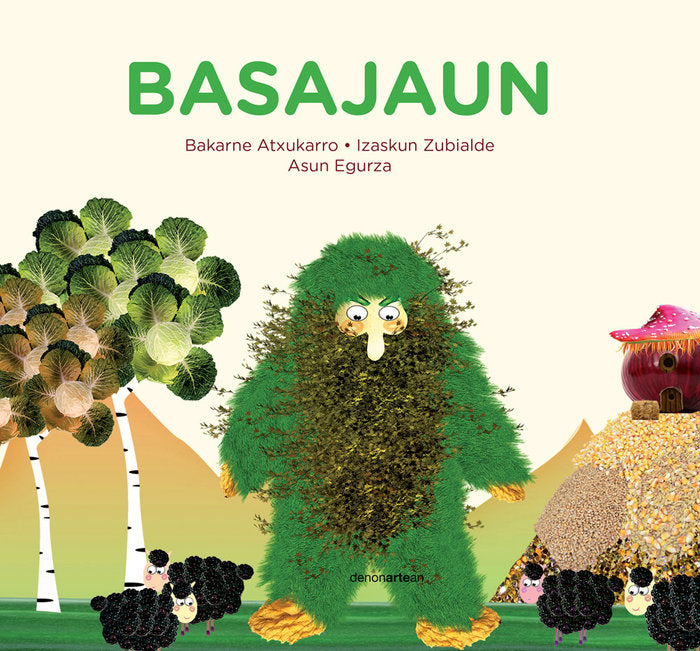 Basajaun, de Atxukarro Estomba | portada del libro