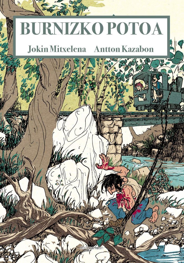 Burnizko potoa, de KAZABON AMIGORENA | portada del libro