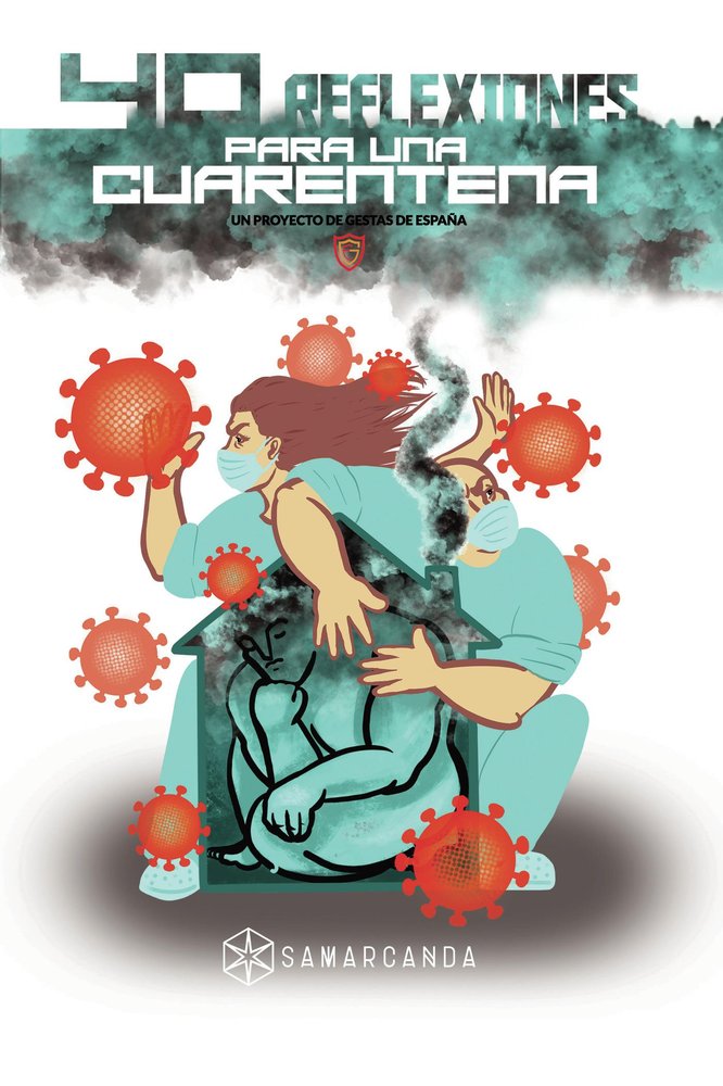 40 reflexiones para una cuarentena, de VVAA | portada del libro