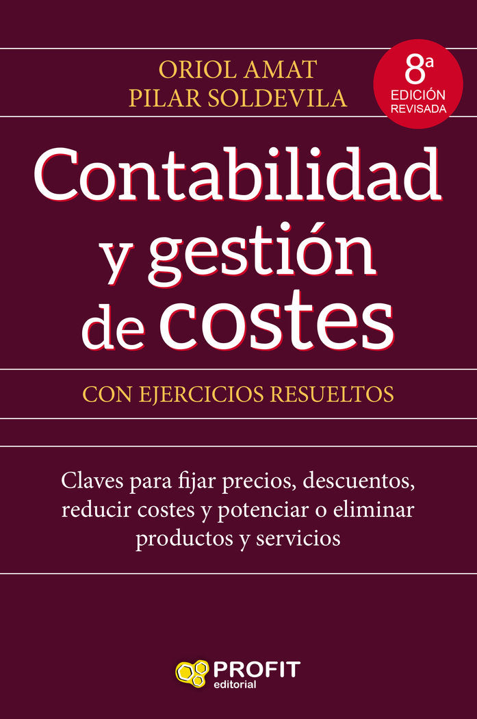 CONTABILIDAD Y GESTION DE COSTES, de Amat Salas | portada del libro
