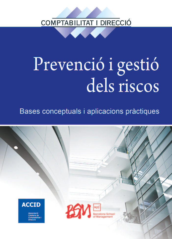 PREVENCIO I GESTIO DELS RISCOS, de ACCID | portada del libro
