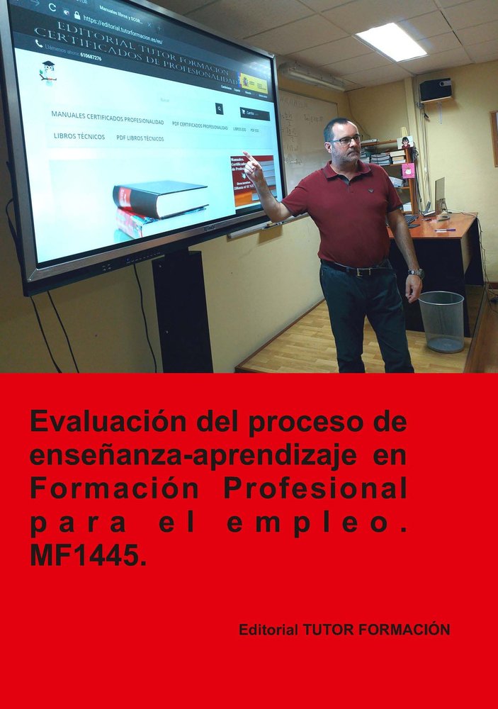 EVALUACION DEL PROCESO DE ENSEÑANZA-APRENDIZAJE EN FORMACION, de LADRON JIMENEZ, MIGUEL ANGEL | portada del libro