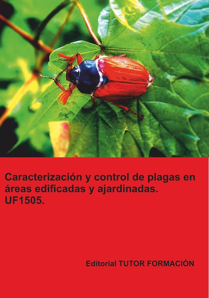 CARACTERIZACION Y CONTROL LA PLAGAS EN AREAS EDIFICADAS Y AJ, de MARINAS BENAVIDES, MARIA ISABEL | portada del libro