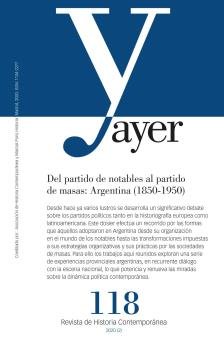 Del partido de notables al partido de masas: Argentina (1850-1950), de Bonaudo, Marta | portada del libro