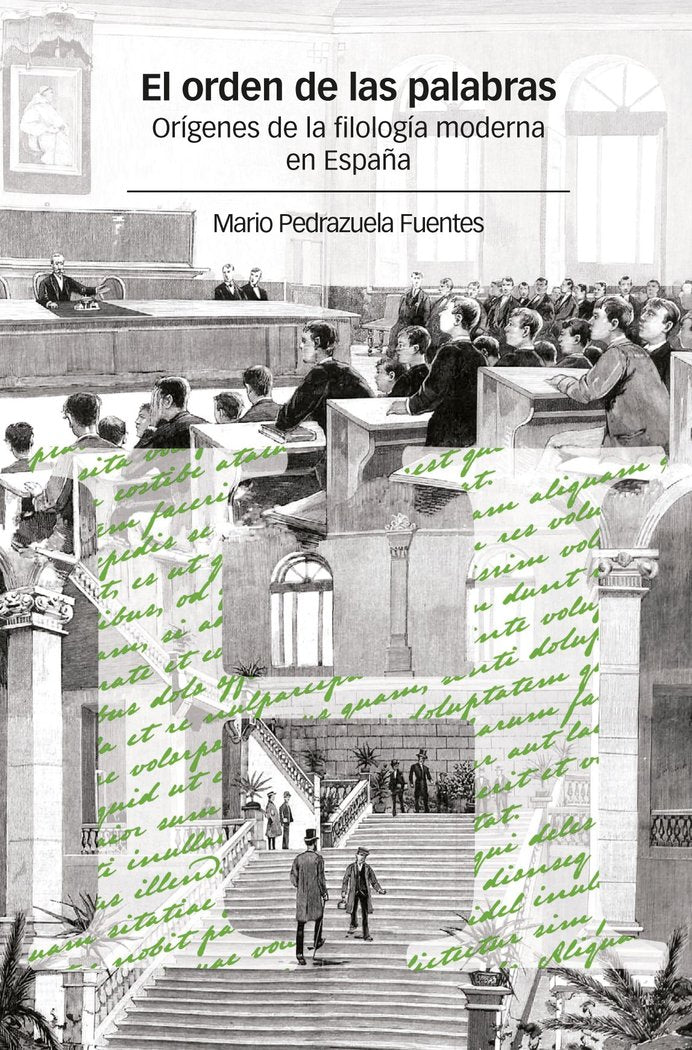 EL ORDEN DE LAS PALABRAS, de PEDRAZUELA FUENTES, MARIO | portada del libro