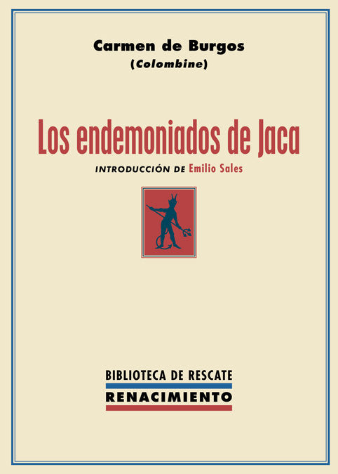 Los endemoniados de Jaca, de Burgos, Carmen de | portada del libro