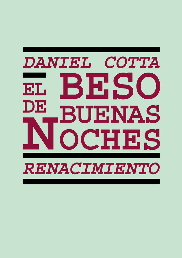 El beso de buenas noches, de Cotta, Daniel | portada del libro