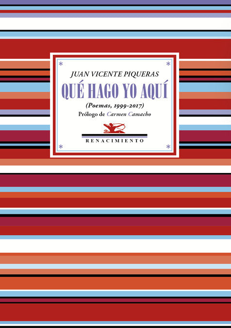 Qué hago yo aquí, de Piqueras, Juan Vicente | portada del libro