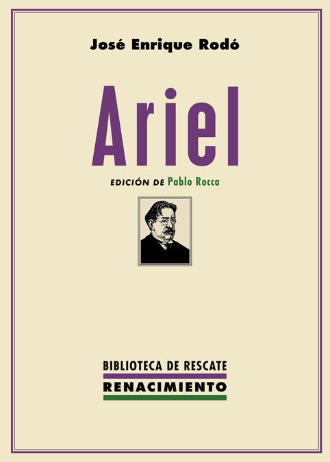 Ariel, de Rodó, José Enrique | portada del libro