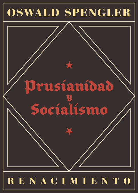 Prusianidad y socialismo, de Spengler, Oswald | portada del libro