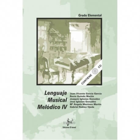 LENGUAJE MUSICAL MELODICO 4 | portada del libro