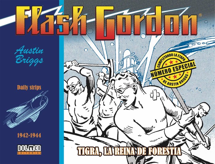 Flash Gordon 1942-1944, de Briggs, Austin | portada del libro
