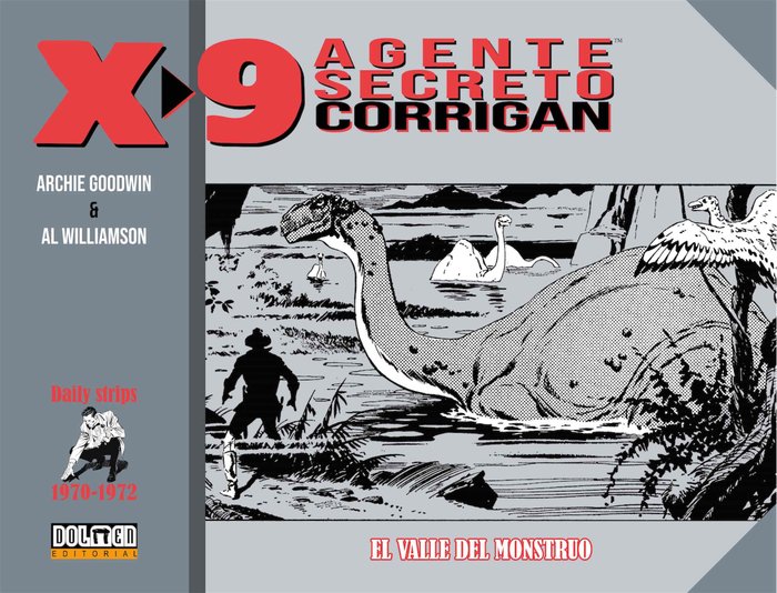 Agente secreto X-9 1970-1972, de Williamson, Al | portada del libro