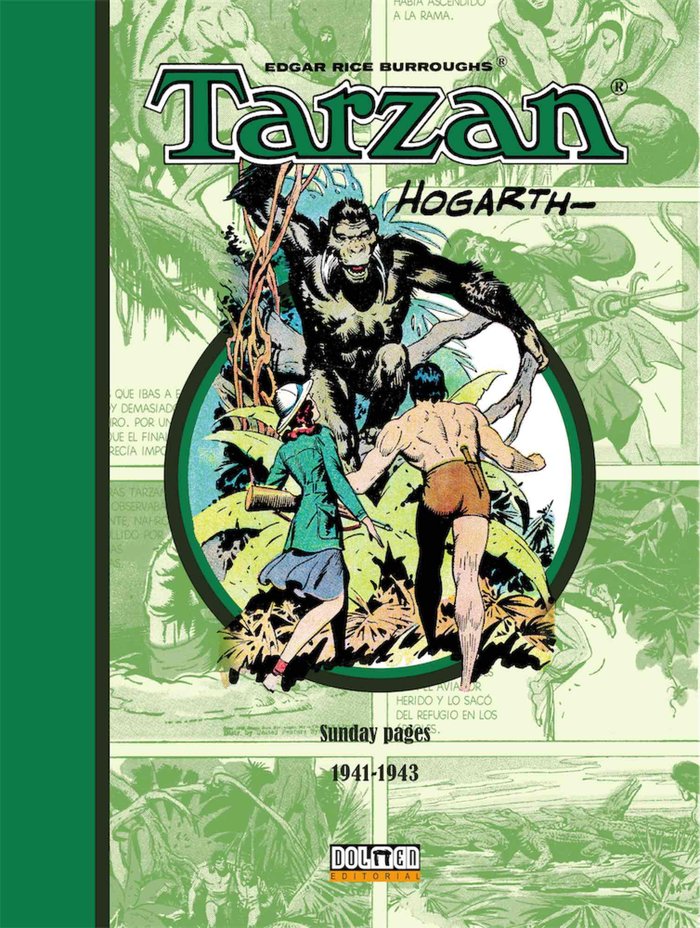 Tarzán (1941-1943), de Rice Burroughs, Edgar | portada del libro