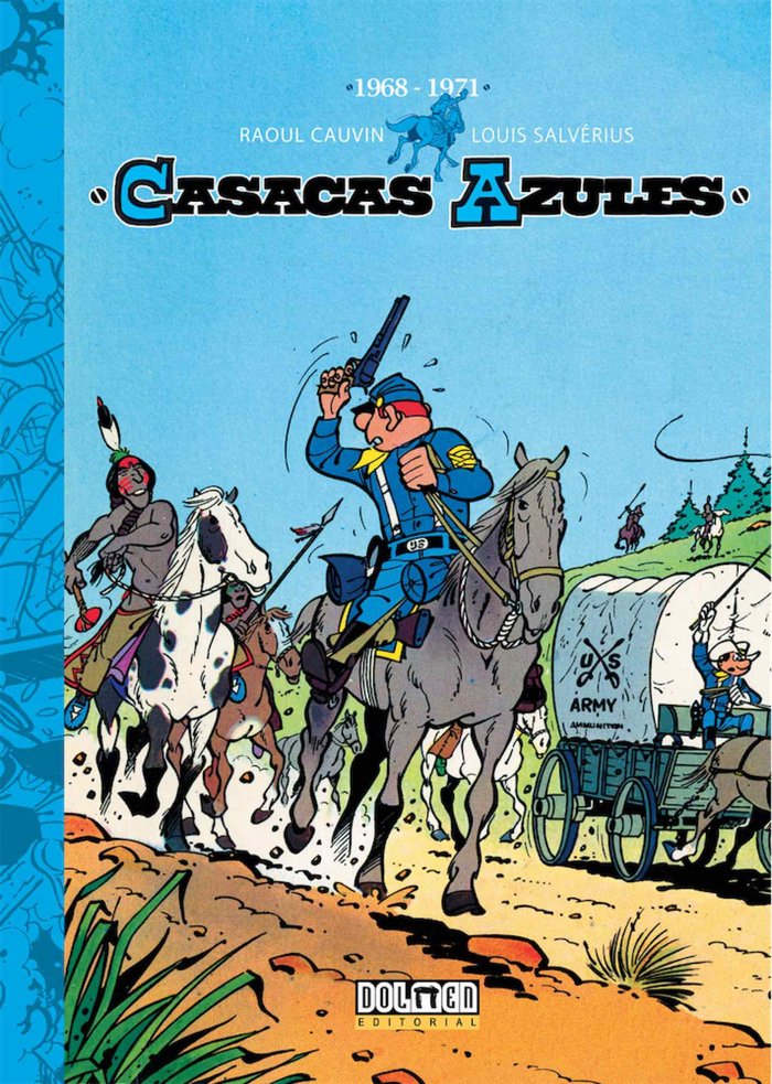 Casacas Azules 1968-1971, de Cauovin, Raoul | portada del libro