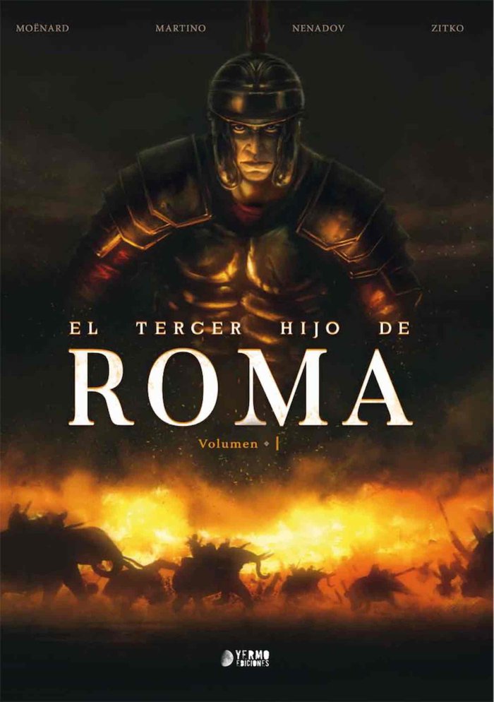 EL TERCER HIJO DE ROMA 01, de MOENARD, LAURENT | portada del libro
