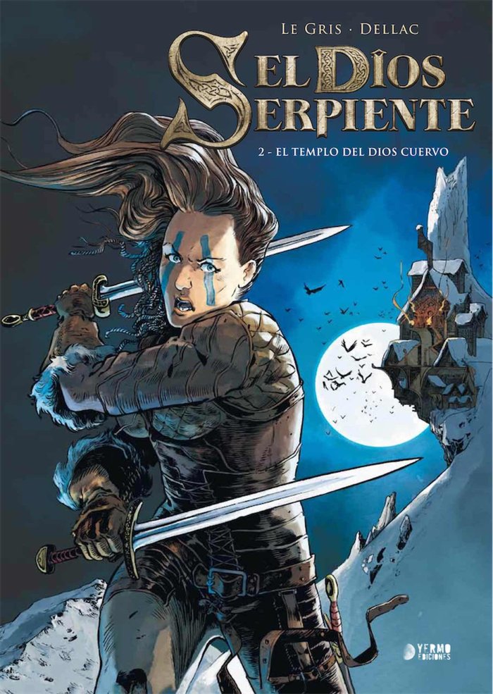 EL DIOS SERPIENTE 02: EL TEMPLO DEL DIOS CUERVO, de LEGRIS, JEROME | portada del libro