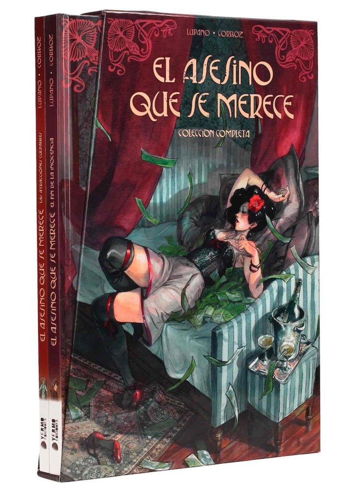 COFRE EL ASESINO QUE SE MERECE, de YANNICK CORBOZ | portada del libro