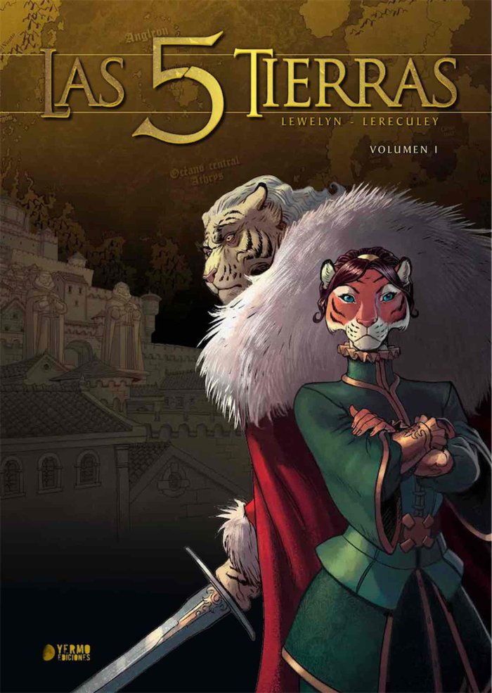 LAS 5 TIERRAS 01, de LERECULEY, JEROME | portada del libro