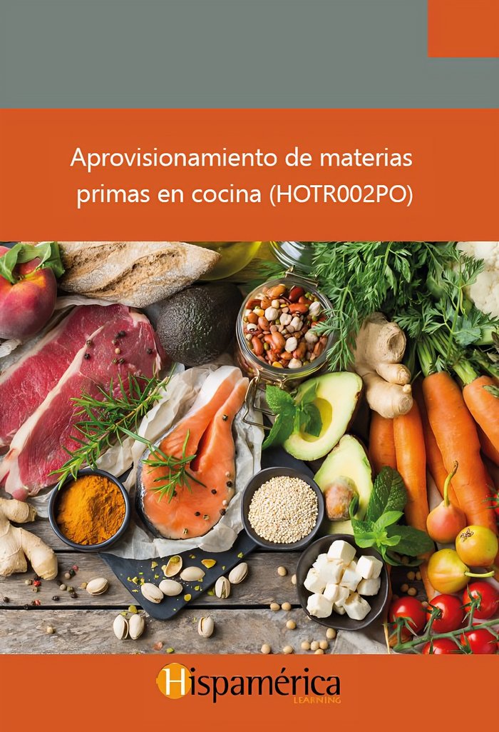 HOTR002PO - Aprovisionamiento de materias primas en cocina, de S.A. DE C.V., DESARROLLOS DIDÁCITCOS | portada del libro