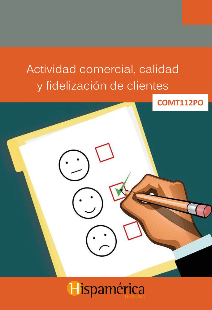 COMT0112PO Actividad comercial, calidad y fidelización de cl, de S.A. DE C.V., DESARROLLOS DIDÁCITCOS | portada del libro