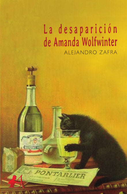 La desaparición de Amanda Wolfwinter, de Zafra Muñoz, Alejandro | portada del libro