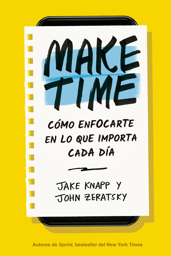 Make Time, de Knapp, Jake | portada del libro