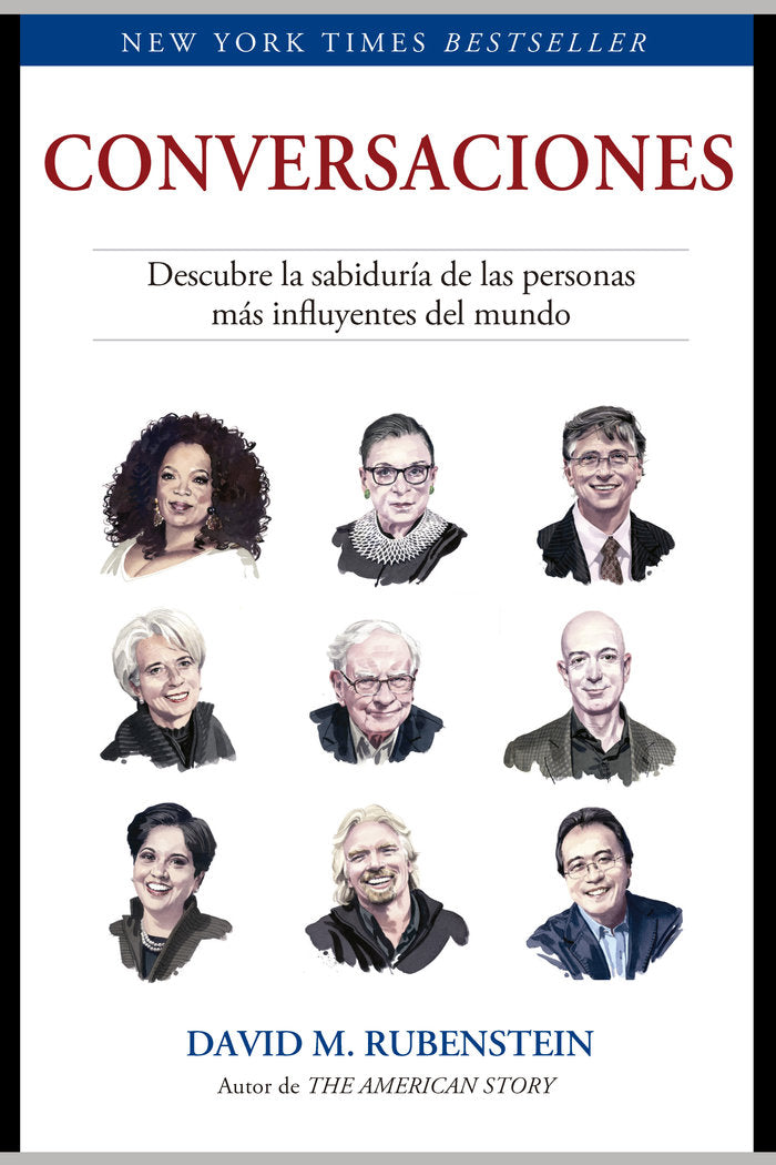 CONVERSACIONES, de M. RUBENSTEIN, DAVID | portada del libro