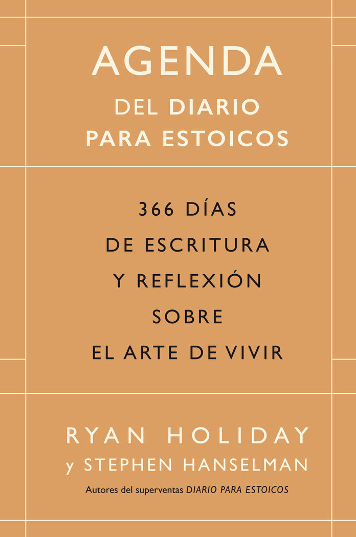 AGENDA DE DIARIO PARA ESTOICOS, de HOLIDAY, RYAN | portada del libro