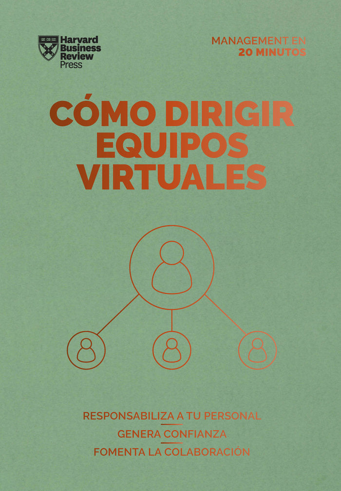COMO DIRIGIR EQUIPOS VIRTUALES SERIE MANAGEMENT EN 20 MINUT | portada del libro