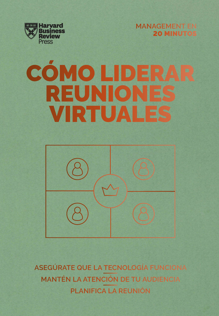 COMO LIDERAR REUNIONES VIRTUALES SERIE MANAGEMENT EN 20 MIN | portada del libro