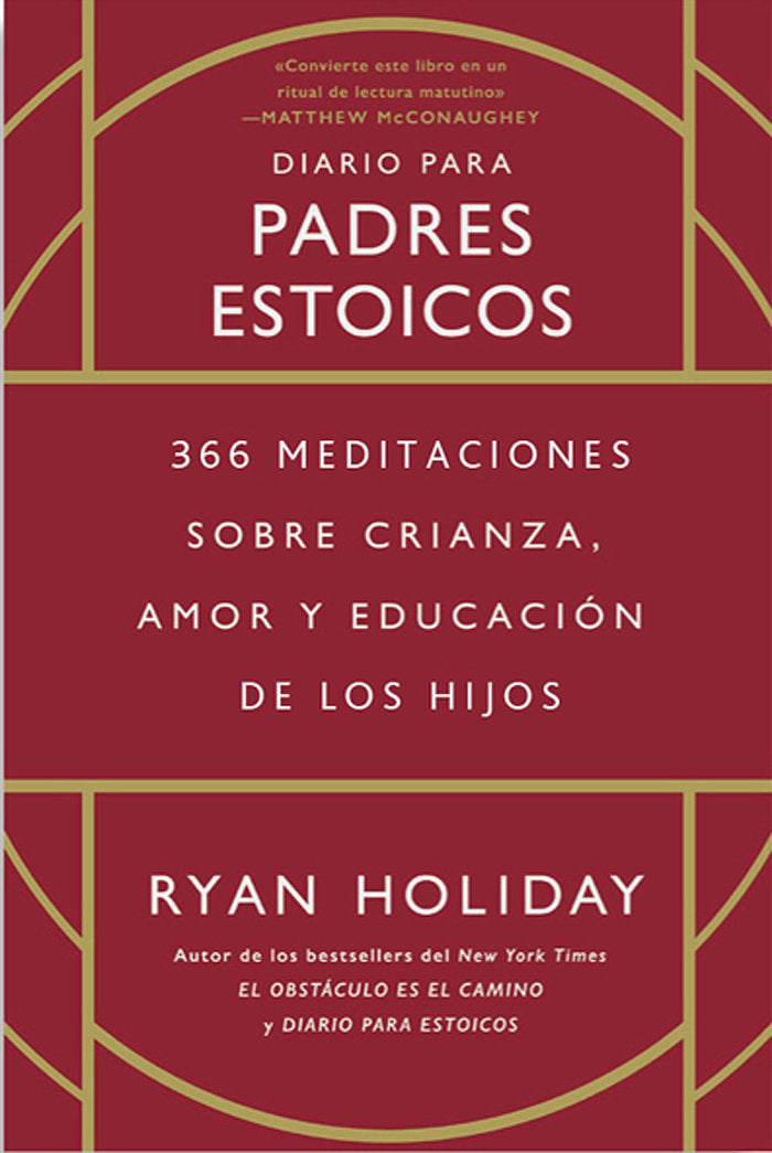 Diario para padres estoicos, de Holiday,Ryan | portada del libro