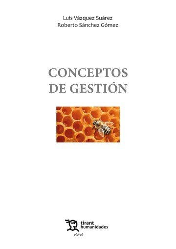 Conceptos de gestion, de Vazquez-Suarez, Luis | portada del libro