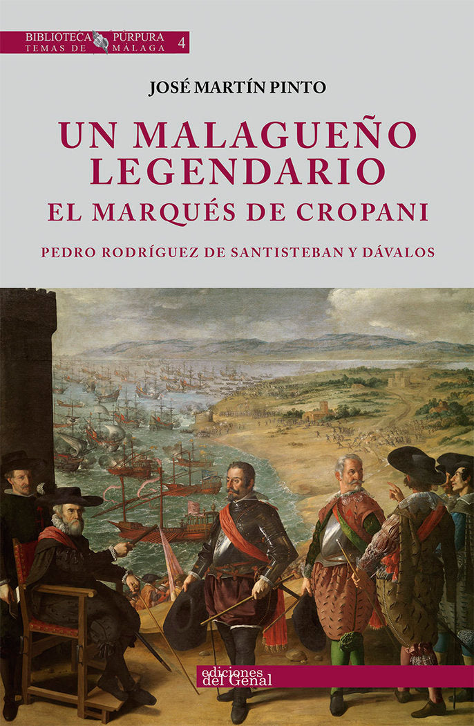 Un malagueño legendario: el marqués de Cropani, de Martín Pinto | portada del libro