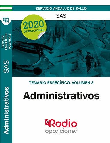 Administrativos del SAS. Temario específico. Volumen 2., de Varios autores | portada del libro