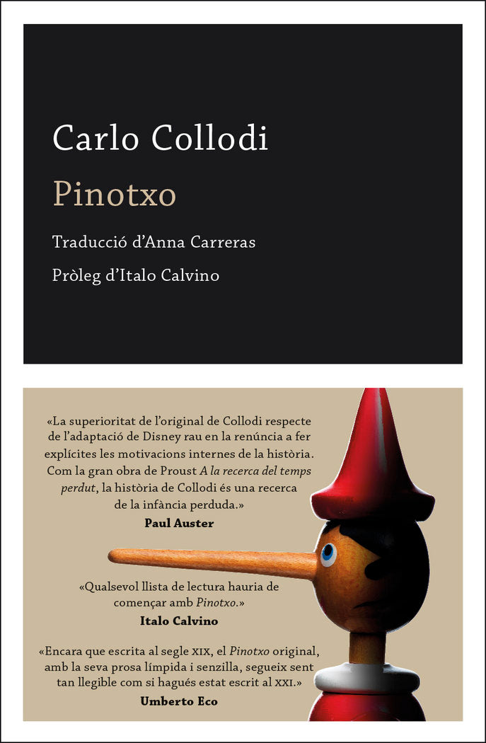 Pinotxo, de Collodi, Carlo | portada del libro