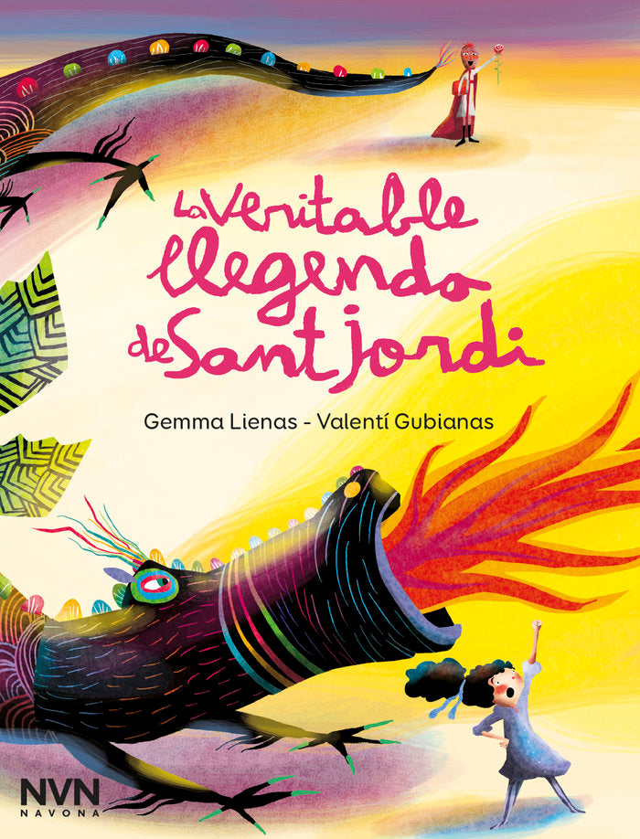 La veritable llegenda de Sant Jordi, de Lienas, Gemma | portada del libro