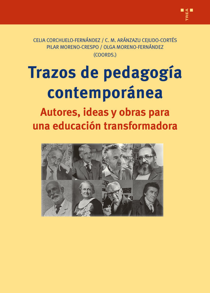 Trazos de Pedagogía Contemporánea, de Cejudo Cortés, C.M. Aránzazu | portada del libro